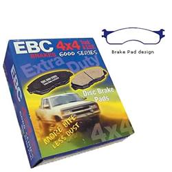 EBC Greenstuff 6000 Front Brake Pads 10-19 Ram Truck 6.7 Cummins - Click Image to Close